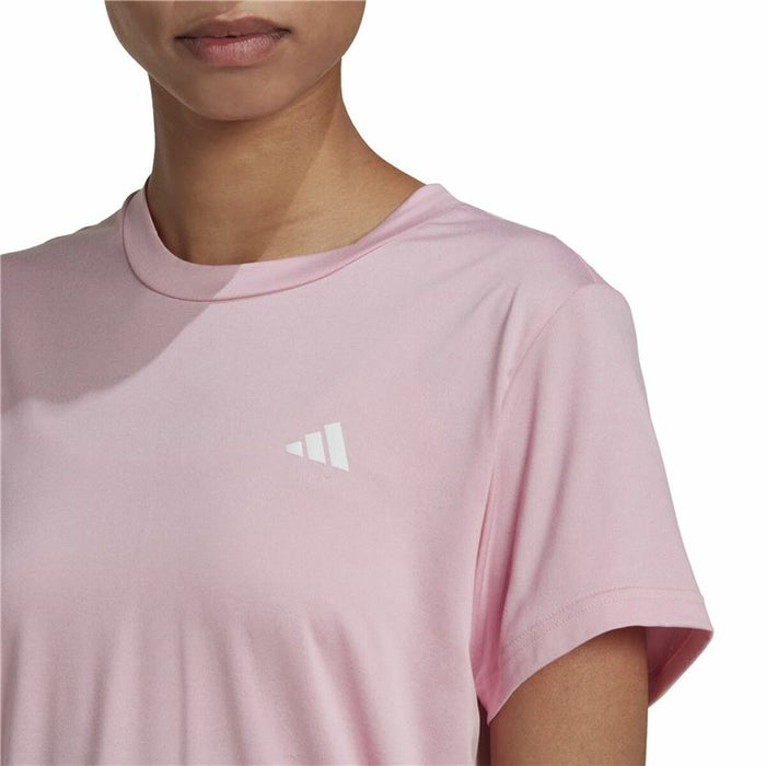 Tricou cu Mânecă Scurtă Femei Adidas Training Minimal Roz