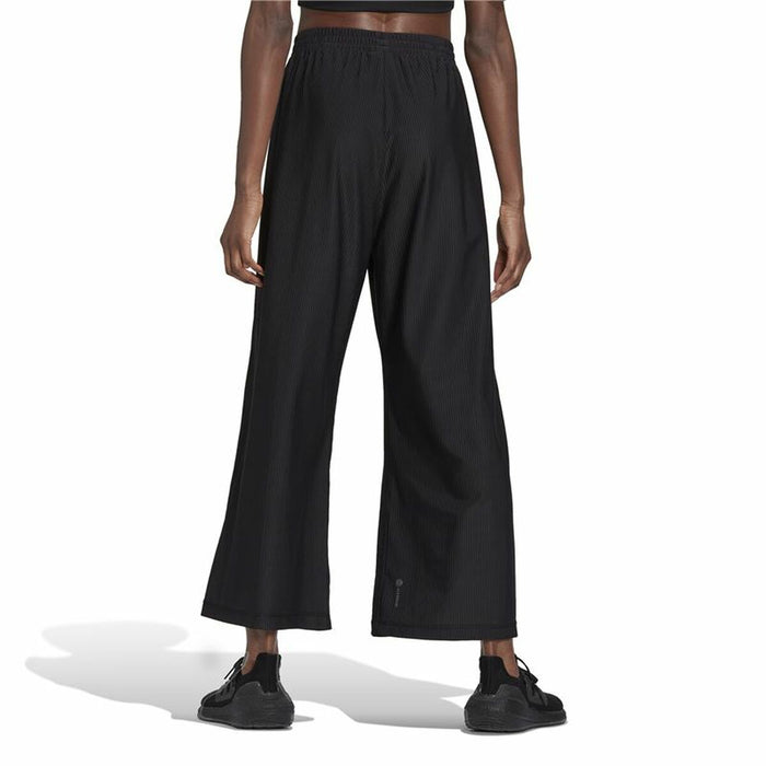 Pantaloni lungi de sport Adidas Stu 7/8 Femeie Negru