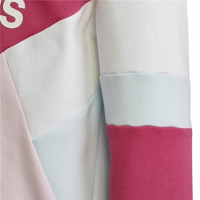 Hanorac cu glugă pentru fete Adidas Colorblock