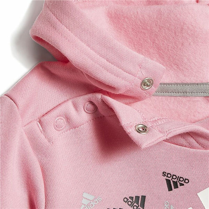 Trening pentru Bebeluși Adidas Badge of Sport Roz Gri