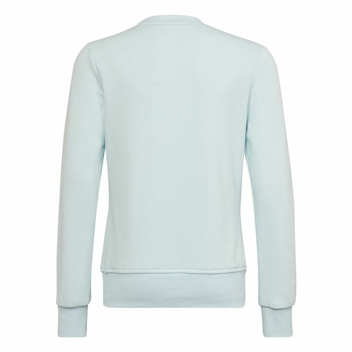 Hanorac fără glugă pentru fete Adidas Essentials Albastru deschis