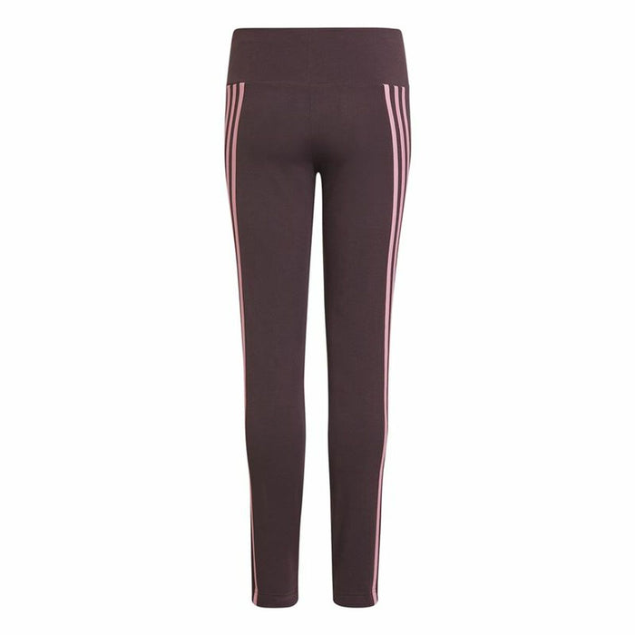 Colanți Sport pentru Copii Adidas 3 bandas Purpuriu