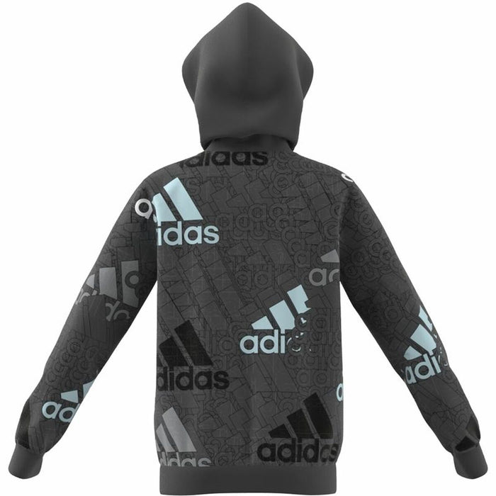 Hanorac cu Glugă Unisex Adidas Performance Gri închis