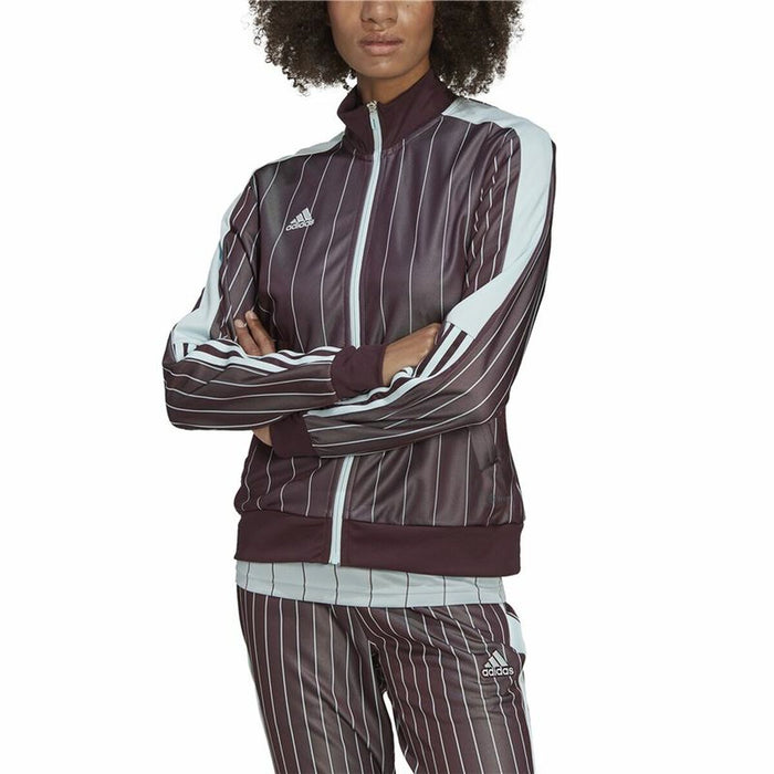 Jachetă Sport de Damă Adidas Tiro VIP Maro