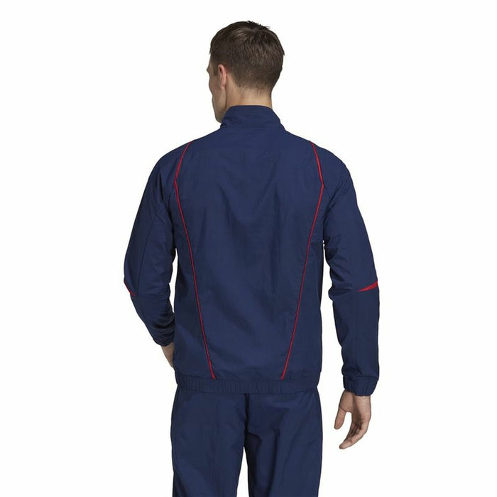 Jachetă Sport de Bărbați Adidas España Albastru Albastru închis