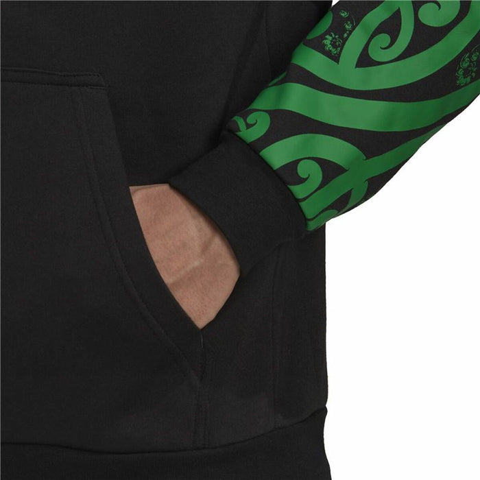Hanorac cu Glugă Bărbați Adidas Maori Negru