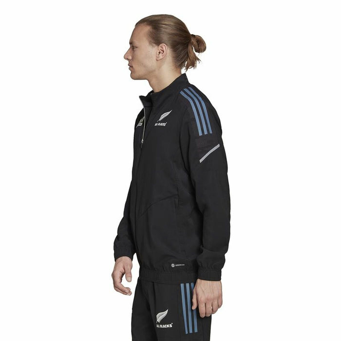 Jachetă Sport de Bărbați Adidas All Black Rugby Prime Negru