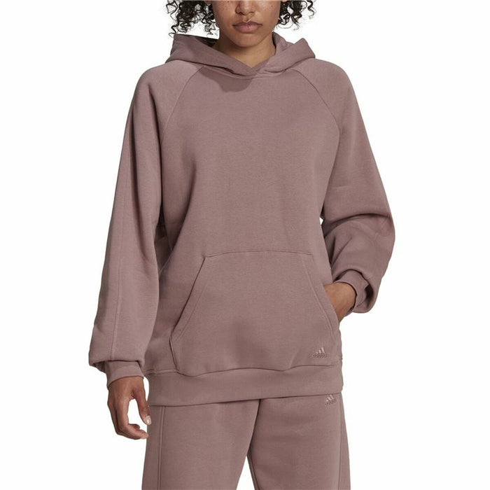 Hanorac cu Glugă Femei Adidas  Boyfriend  Multicolor