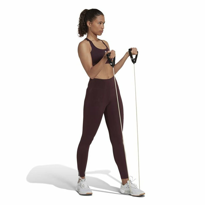 Sutien Sport Adidas Powerreact Violet închis