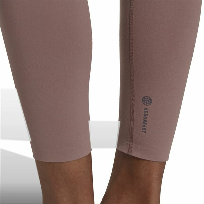 Colanți Sport de Damă Adidas 7/8 Yoga Luxe Roz deschis