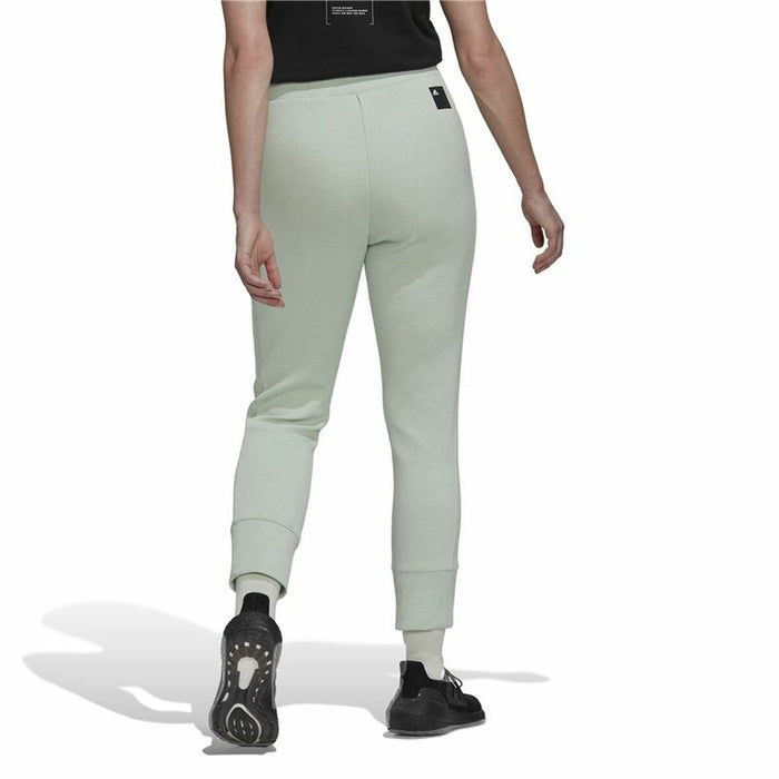 Pantaloni lungi de sport Adidas Mission Victory High-Waist Femeie Bej