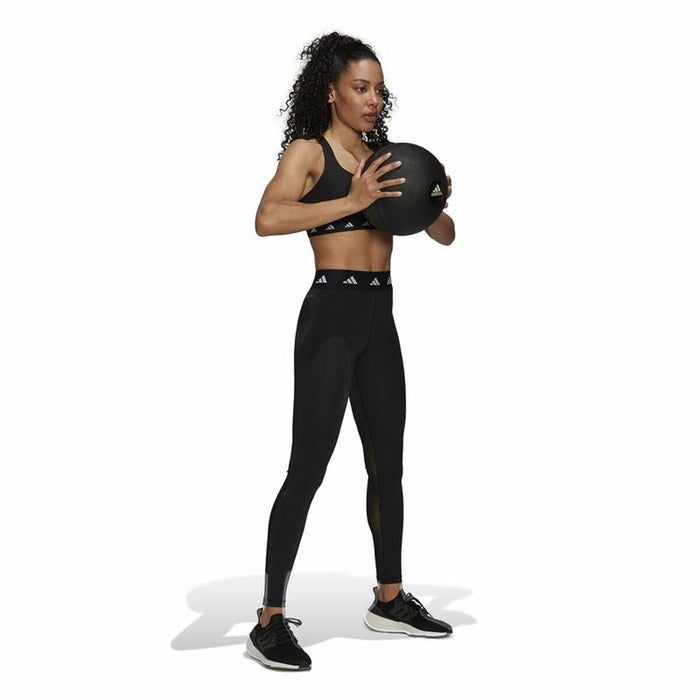 Pantaloni lungi de sport Adidas Tf Long T Negru Femeie