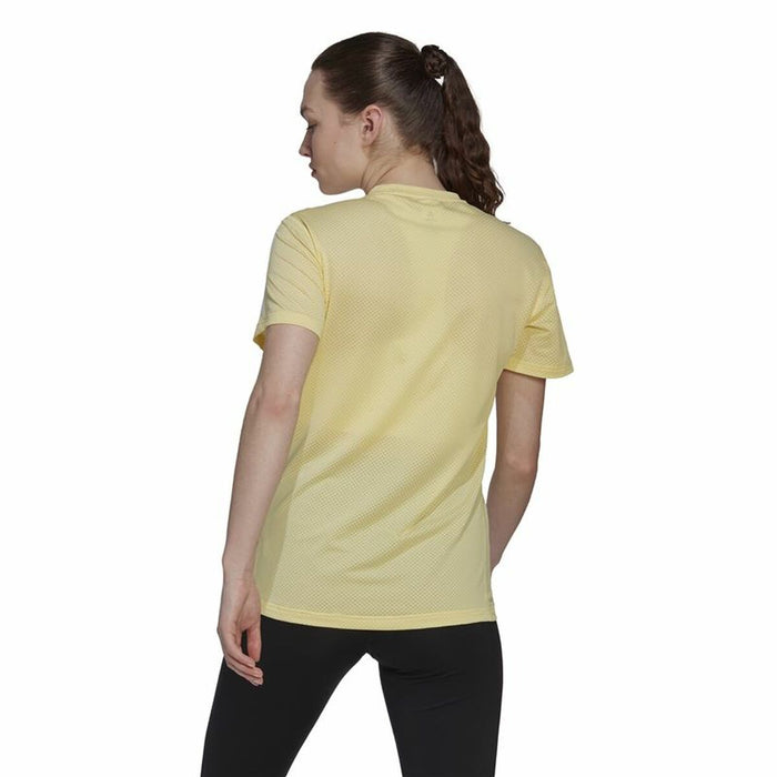 Tricou cu Mânecă Scurtă Femei Adidas Own Cooler Galben