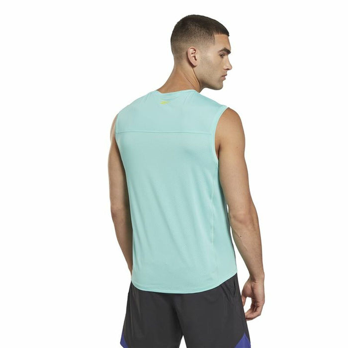 Tricou de Bărbați fără Mâneci Reebok Les Mills® Bodypump® Activchill Albastru