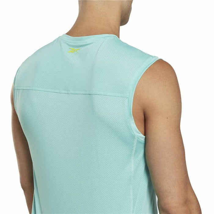 Tricou de Bărbați fără Mâneci Reebok Les Mills® Bodypump® Activchill Albastru