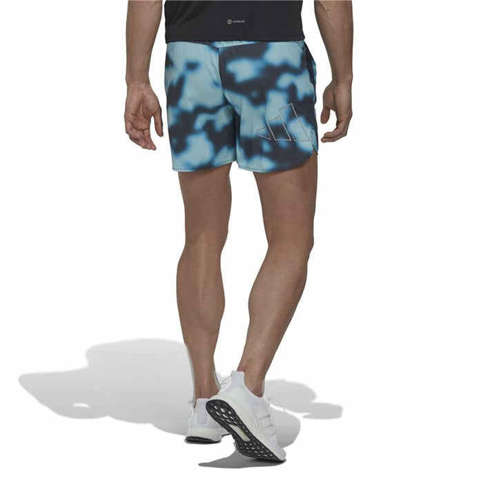 Pantaloni Scurți Sport pentru Bărbați Adidas Icons Albastru