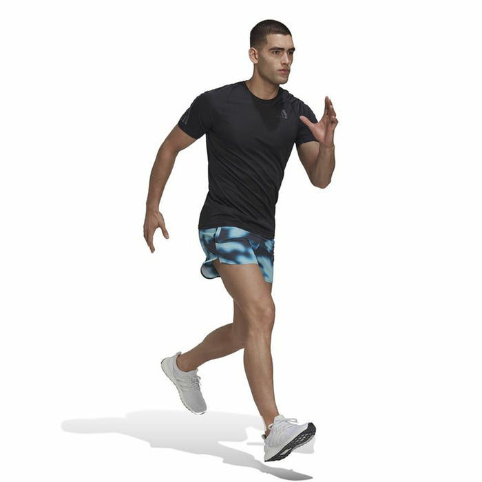 Pantaloni Scurți Sport pentru Bărbați Adidas Icons Albastru