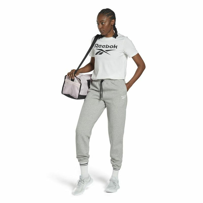 Pantaloni lungi de sport Reebok Identity Femeie Gri
