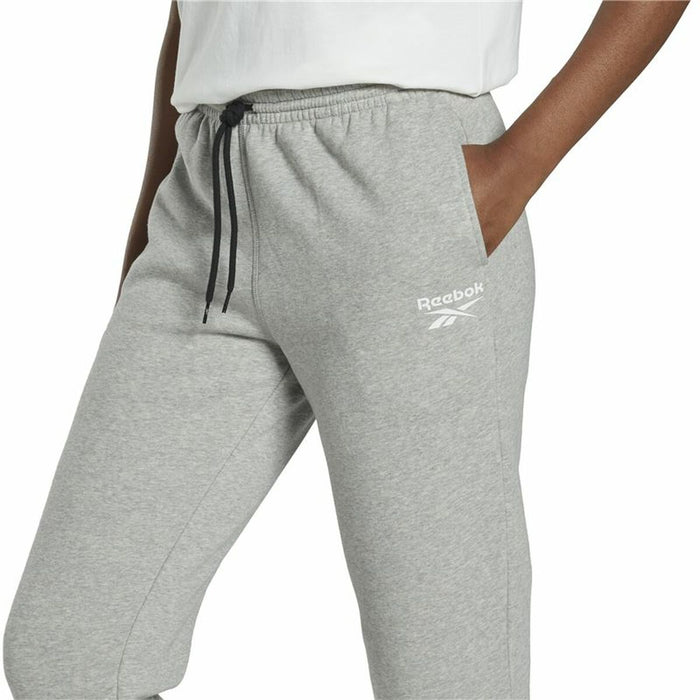 Pantaloni lungi de sport Reebok Identity Femeie Gri