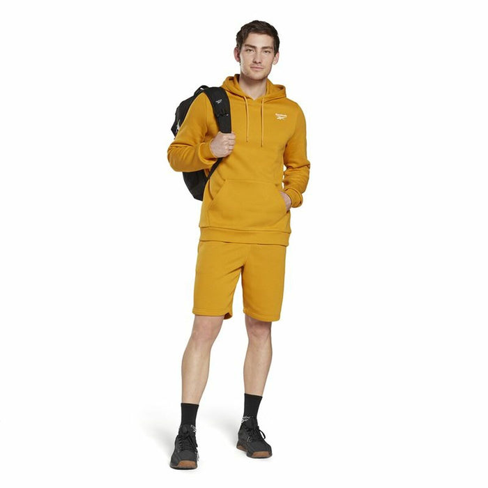 Hanorac cu Glugă Bărbați Reebok Identity Ocru