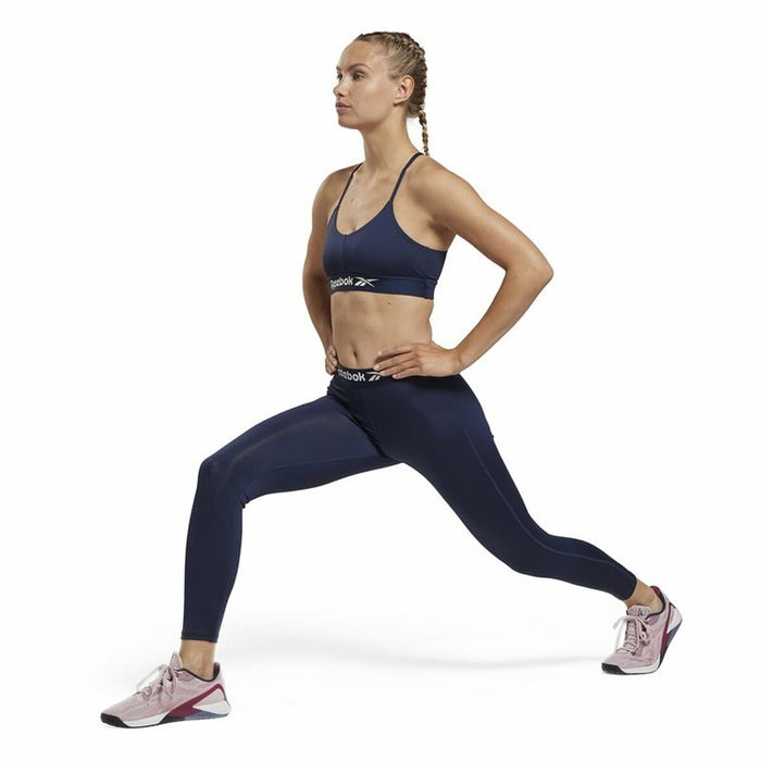 Colanți Sport de Damă Reebok Workout Ready Bleumarin