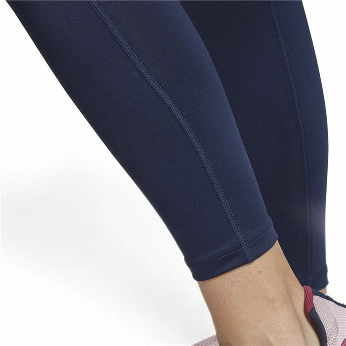 Colanți Sport de Damă Reebok Workout Ready Bleumarin