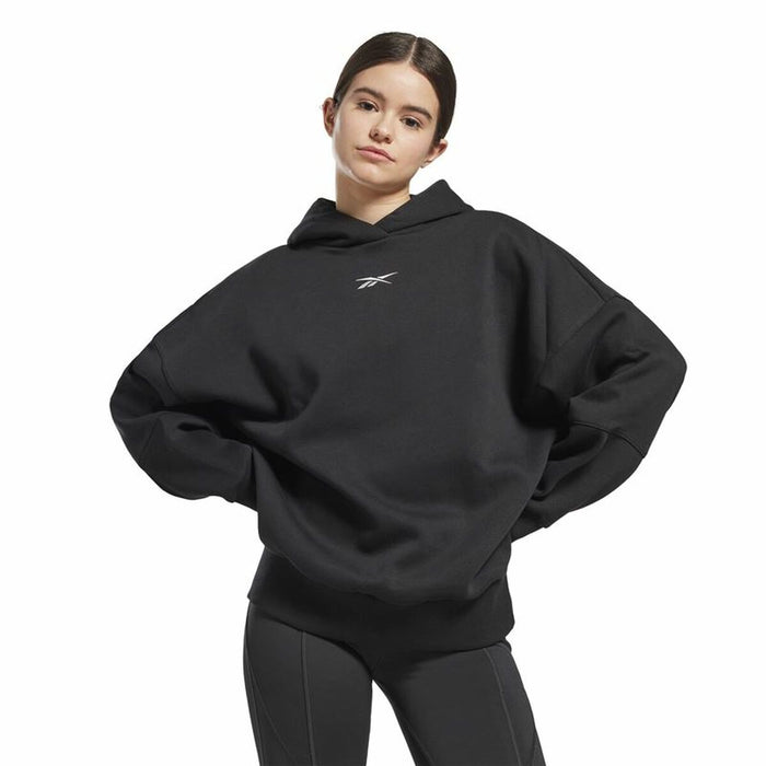 Hanorac cu Glugă Femei Reebok Studio Negru
