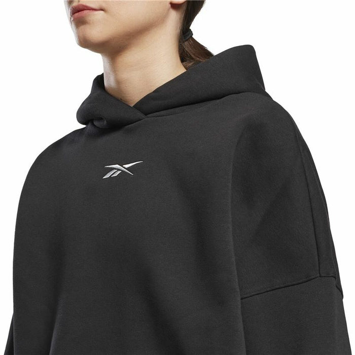 Hanorac cu Glugă Femei Reebok Studio Negru