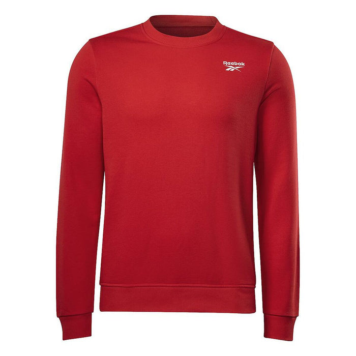 Hanorac fără Glugă Bărbați Reebok RI FT LEFT CHEST IL4041  Roșu