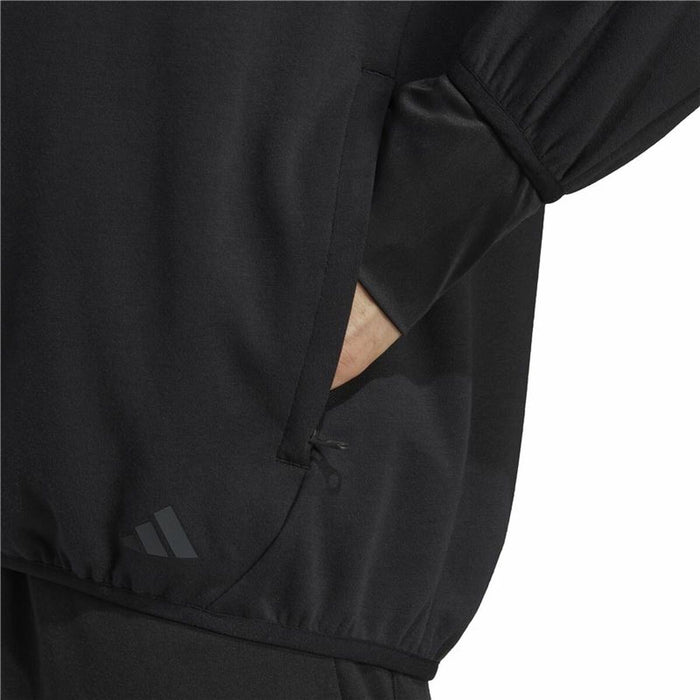 Jachetă Sport de Bărbați Adidas Base Negru Alb