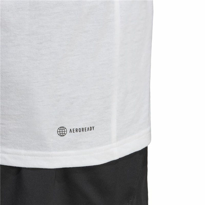 Tricou cu Mânecă Scurtă Bărbați Adidas Train Essentials Alb