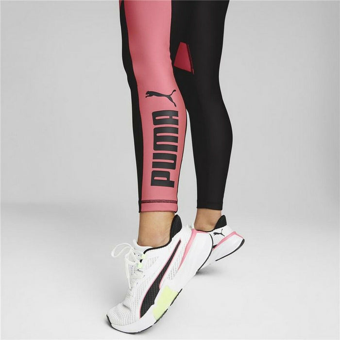 Colanți Sport de Damă Puma Negru Roz