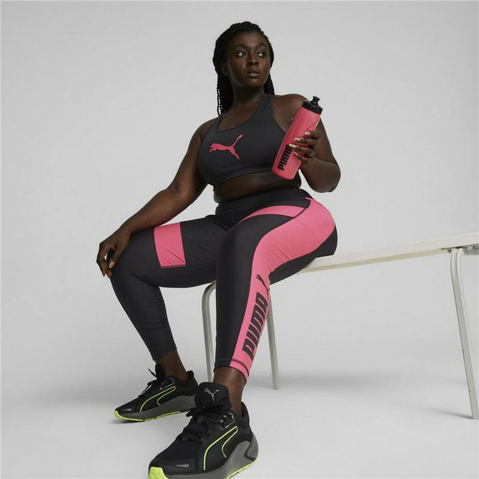 Colanți Sport de Damă Puma Negru Roz
