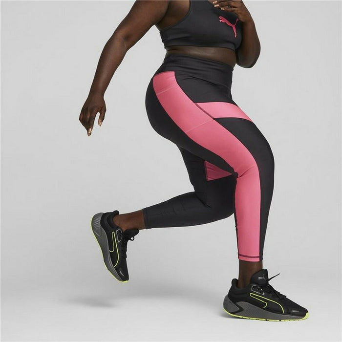 Colanți Sport de Damă Puma Negru Roz