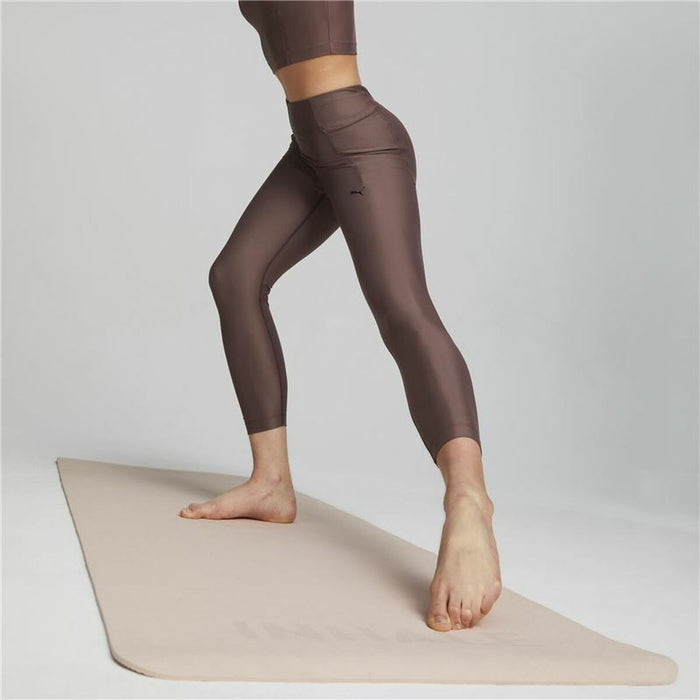 Colanți Sport de Damă Puma Studio Yourmove Ultyrabare 7/8 Maro