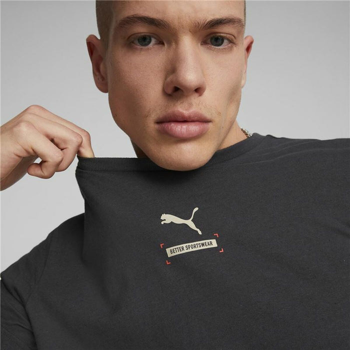Tricou cu Mânecă Scurtă Bărbați Puma Better Negru