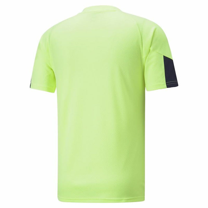 Tricou cu Mânecă Scurtă Bărbați Puma Individual Final Verde lămâie Bărbați