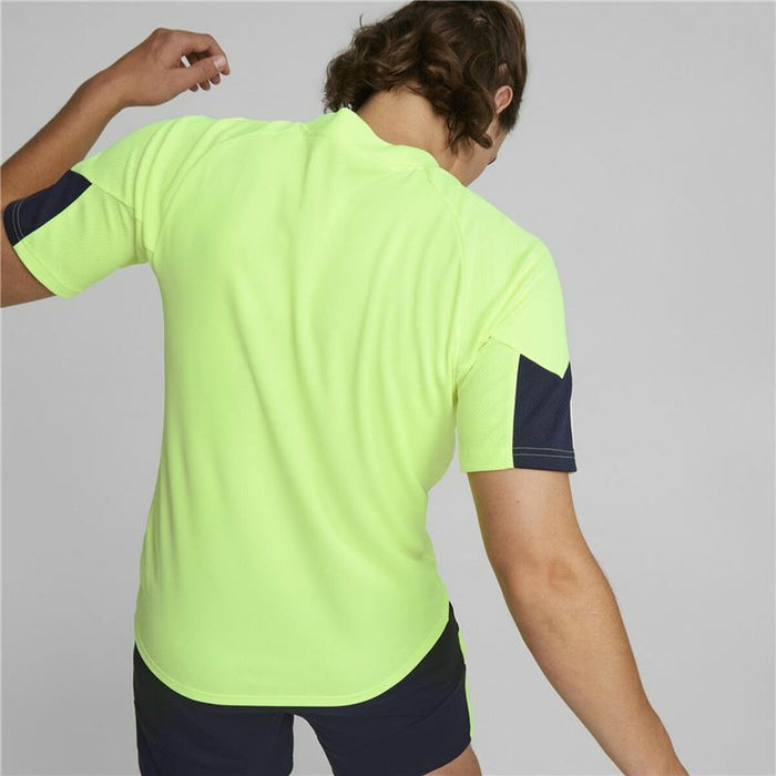 Tricou cu Mânecă Scurtă Bărbați Puma Individual Final Verde lămâie Bărbați