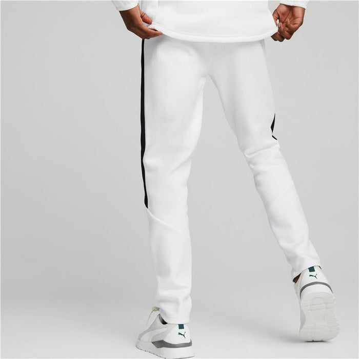 Pantaloni lungi de sport Puma Alb Bărbați