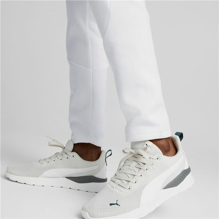 Pantaloni lungi de sport Puma Alb Bărbați