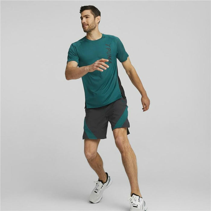 Pantaloni Scurți Sport pentru Bărbați Puma Woven 7 Negru