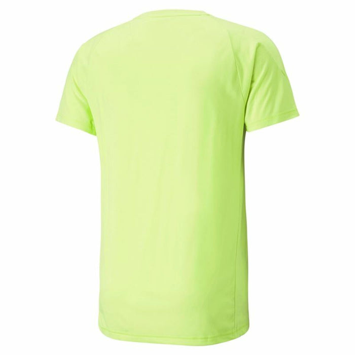Tricou cu Mânecă Scurtă Bărbați Puma Evostripe Verde