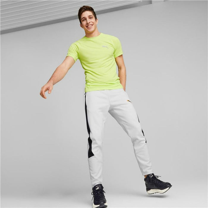 Tricou cu Mânecă Scurtă Bărbați Puma Evostripe Verde