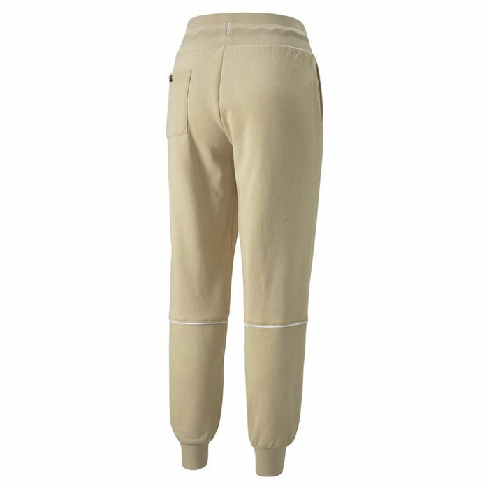 Pantalon de Trening pentru Adulți Puma Colorblock  Bej Femeie