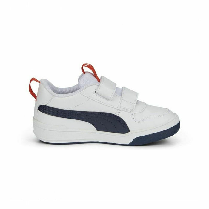 Adidași pentru Copii Puma Multiflex Alb