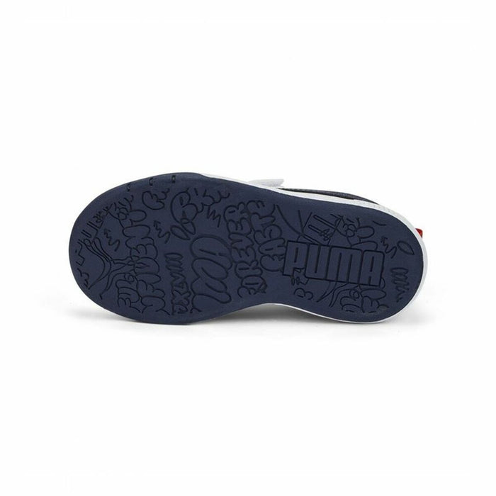 Adidași pentru Copii Puma Multiflex Alb