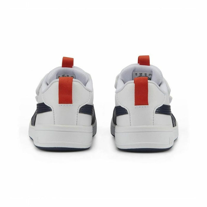 Adidași pentru Copii Puma Multiflex Alb