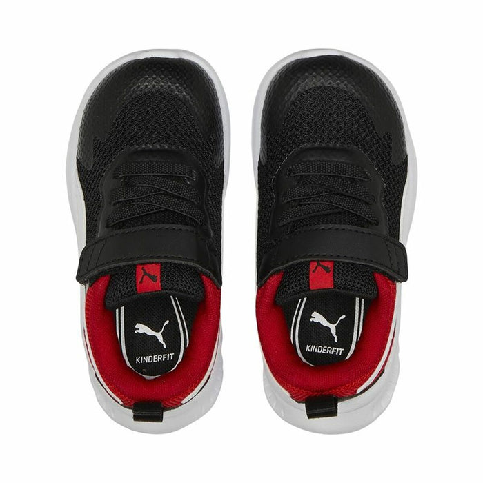 Încălțăminte de Running pentru Copii Puma Evolve Run Mesh Negru