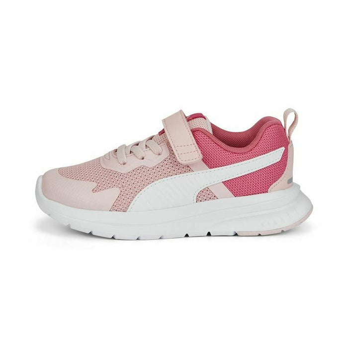 Adidași pentru Copii Puma Evolve Run Mesh Roz Alb