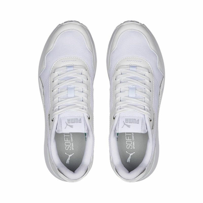 Pantofi sport pentru femei Puma R78 Voyage Distressed  Alb